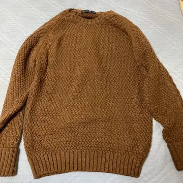 ZARA MAN 브라운 니트 스웨터