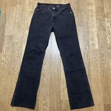[레어 USA제] 505 블랙 데님 90s 엘파소제 빈티지