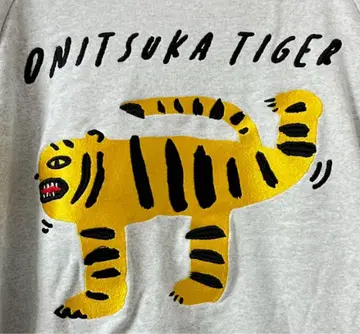 오니츠카타이거 상의 호랑이 자수 XL