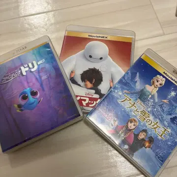 [ 디즈니 ] MovieNEX 애니메이션 3작품 세트