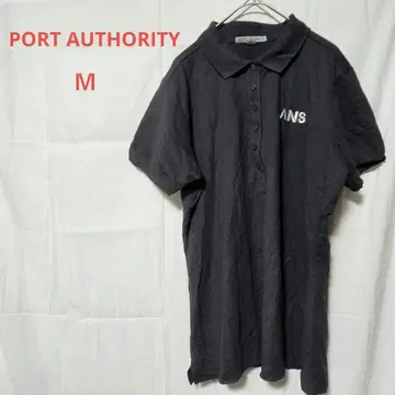 PORT AUTHORITY [M] 다크 그레이 피케 셔츠