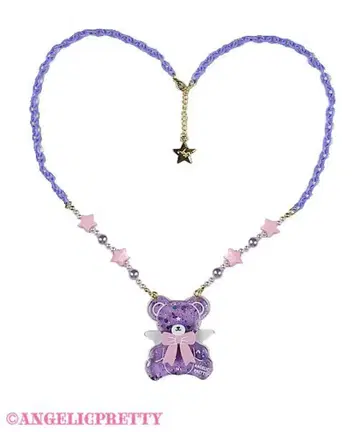 ANGELIC PRETTY Milky 베어 목걸이