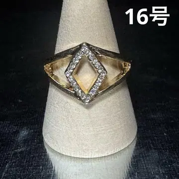 빈티지 패션 반지 골드 16호 스톤 반지 스톤
