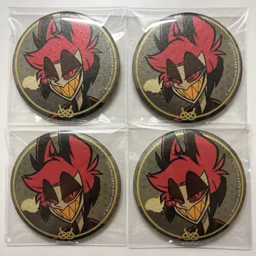 해즈빈 호텔 알래스터 애니메이트 페어 기모노 캔뱃지 4종