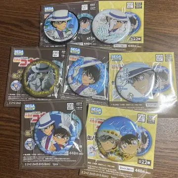 명탐정 코난 SEGA 캔뱃지 괴도 키드 7세트