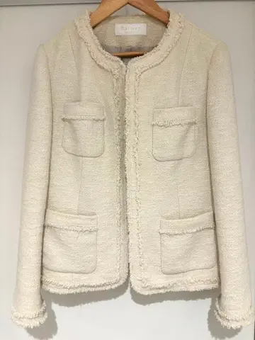 Ballsey 노카라 자켓 아이보리