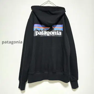 파타고니아 patagonia 집업 후드티 코튼 블랙