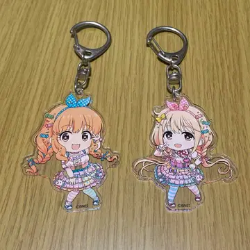 모로호시 키라리 후타바 안즈 아크링 키링 2개 세트