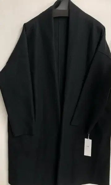 프론트 오픈 니트 블랙