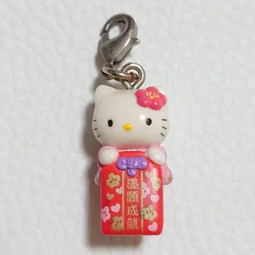 치바 한정판 지역 한정 키티 나리타산 부적 지퍼 마스코트