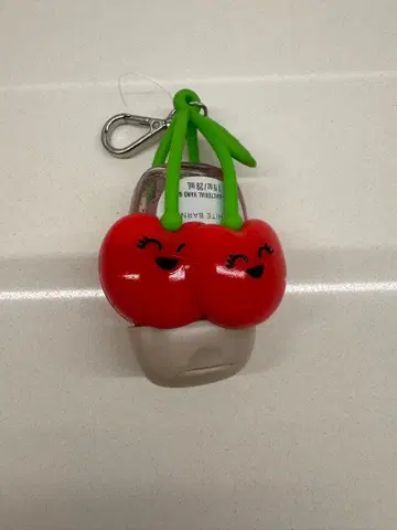 체리 파루즈 포켓 백 홀더