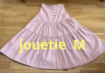 jouetie 데님 플레어 롱 스커트