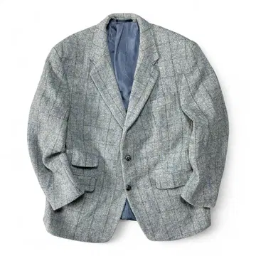 구제 해리스 트위드 트위드 울 소재 테일러드 자켓 남성용 L 상당