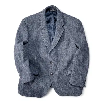 구제 의류 해리스 트위드 트위드 울 소재 테일러드 자켓 남성용 L 상당