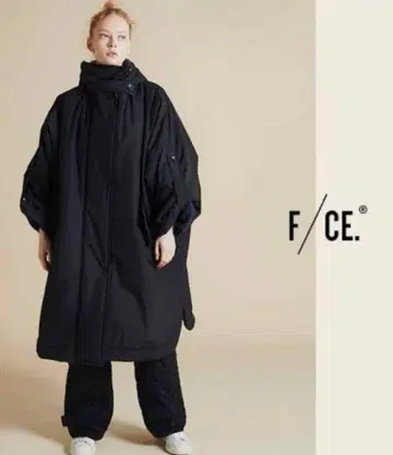F/CE RECYCLE MATERIAL PADDING PONCHO S