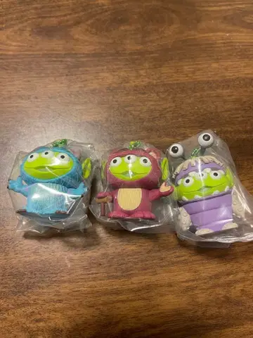 PIXAR 코스튬 에이리언 피규어 마스코트 3체 세트