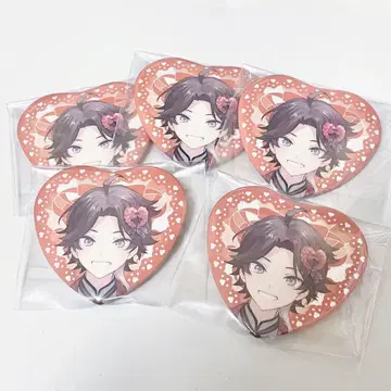 사에구사 아키나 하트 캔뱃지 준브라