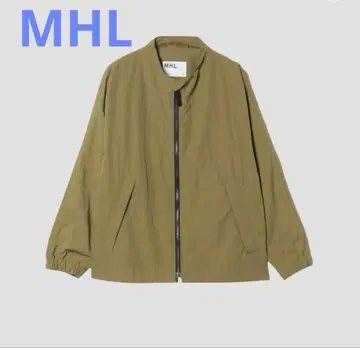 가격 인하 MHL. 24SS 컴팩트 나일론 블루종 재킷