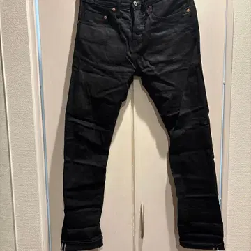 GAP 블랙 셀비지 데님