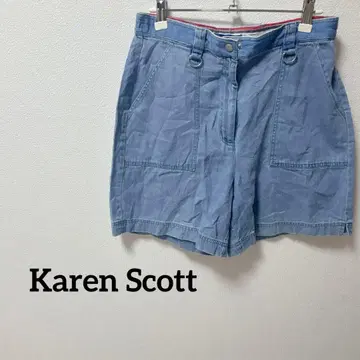 Karen Scott [프리] 숏팬츠 Petite 라이트 블루