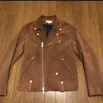 UNITED ARROWS 스웨이드 라이더 자켓
