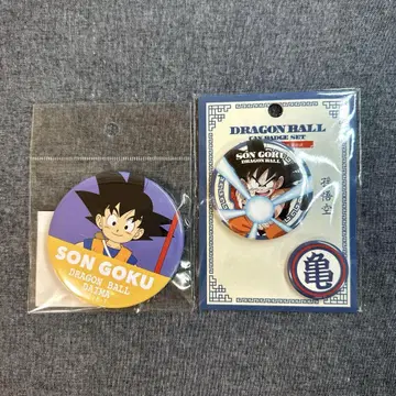 드래곤볼 다이마 캔뱃지 손오공 DRAGONBALL 캔뱃지 세트