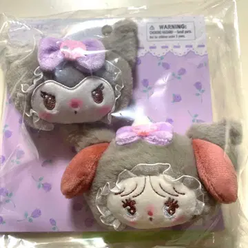 산리오 mikko characters 앞머리 헤어 클립 수플레 쿠로미