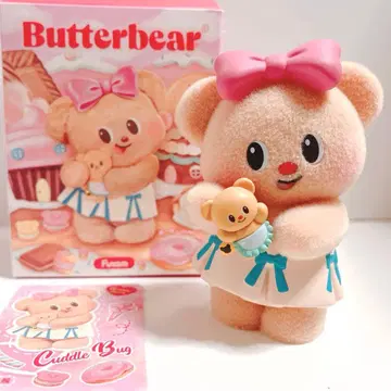 Butterbear 피규어 플로키 리본