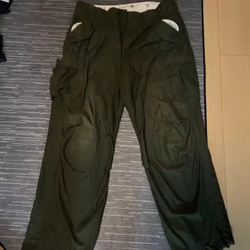 THE WORLD CARGO XL 카고 팬츠 올리브 그린