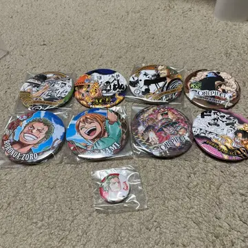 [ 가격 인하 가능 ] ONE PIECE 원피스 캔뱃지 루피 조로 에이스
