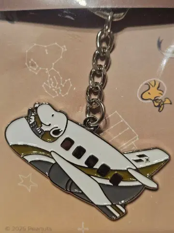 PEANUTS x Starlux 비행기 키링