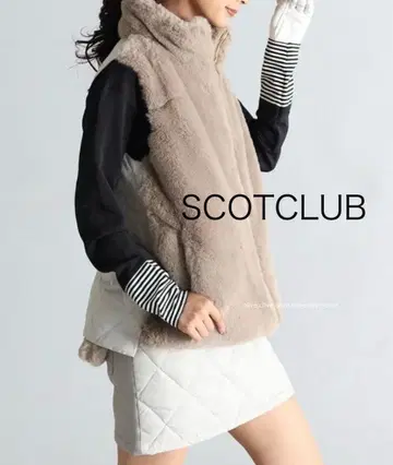 스콧 클럽 퍼 도킹 퀼팅 베스트 SCOTCLUB 야마다야 골프