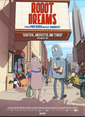 타임세일 영화 로봇 드림즈 A2 사이즈 해외판 비주얼 포스터