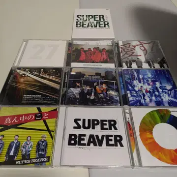 SUPER BEAVER 앨범 9장 세트 DVD