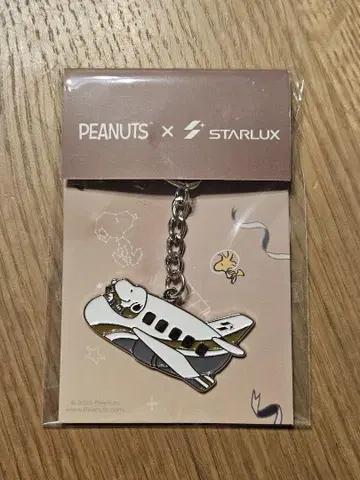 스타럭스 항공 PEANUTS 스누피 비행기 키링