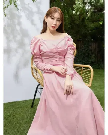 herlipto Camellia Sleeve Long Dress