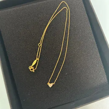 ahkah 하트 파베 목걸이