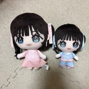 오토시마 리사 봉제 인형 2개 세트