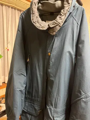 90s L.L.Bean 메인 워든 파카 파랑