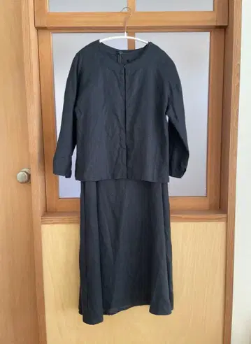 LUUNA MIU 셋업 원피스 네이비
