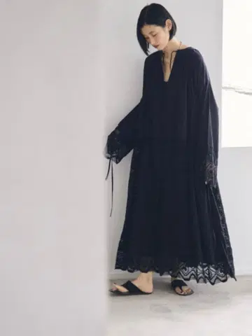 새상품급* 투데이풀 todayful 처치 레이스 드레스 원피스 블랙