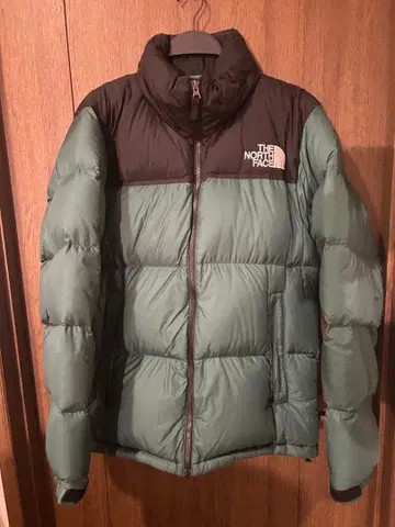 THE NORTH FACE 눕시 다운 자켓 M 사이즈 그린