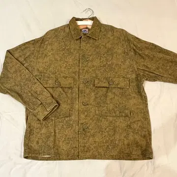 별주 레인 드롭 카모 밀리터리 자켓