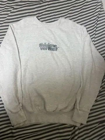 thisisneverthat 그레이 맨투맨 M