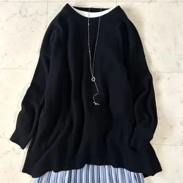 컨디션 최상 스픽 앤 스팬 WASHABLE 미들 게이지 풀오버 세탁 가능