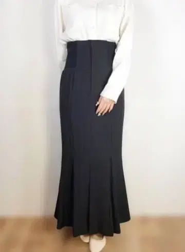 COCODEAL 니트 코르셋 플레어 스커트 1