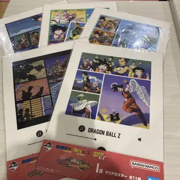 드래곤볼 Z GT 클리어 포스터 전 11종