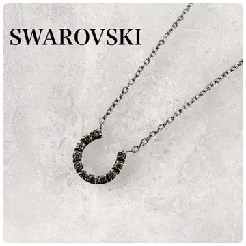 새상품급 SWAROVSKI 스와로브스키 말 발굽 큐빅 실버