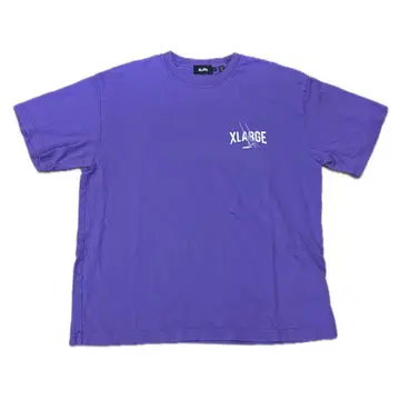 XLARGE 퍼플 T셔츠 L 사이즈