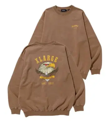 XLARGE 이글 프린트 트레이닝복